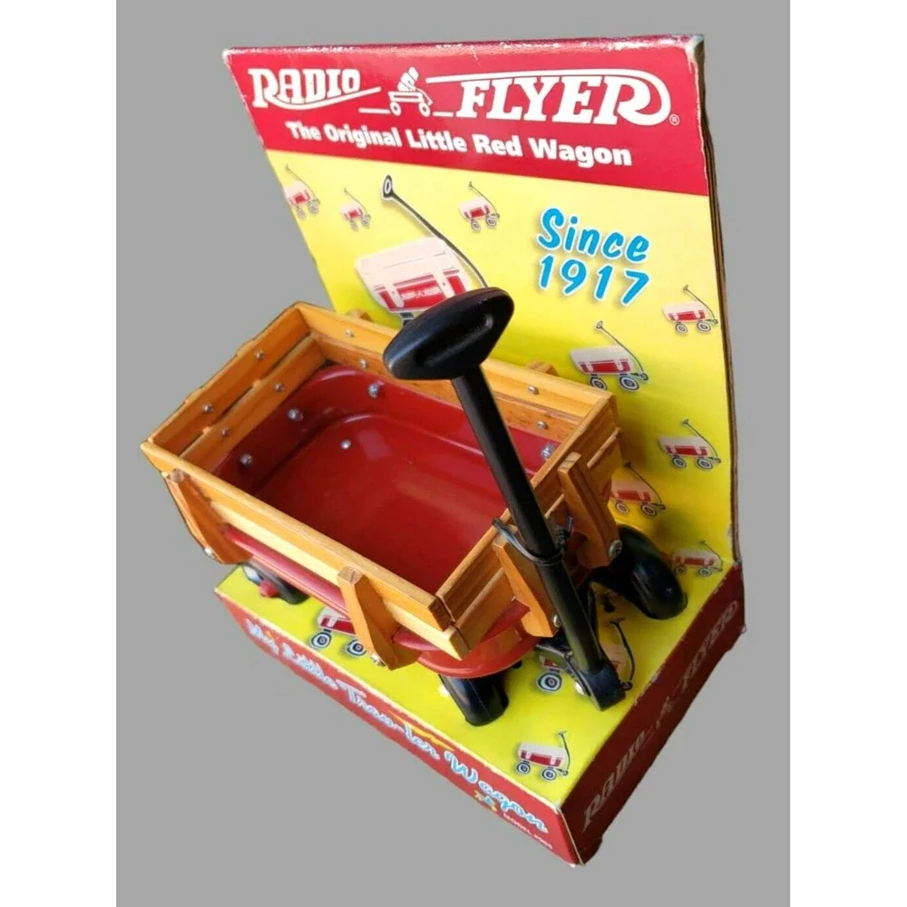 VTG 1998 Radio Flyer The Original Little Red Wagon My Little Trav-ler Wagon #904